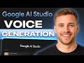 How To Use Google AI Studio For Voice Generation (Text To Speech)