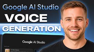 How To Use Google AI Studio For Voice Generation (Text To Speech)