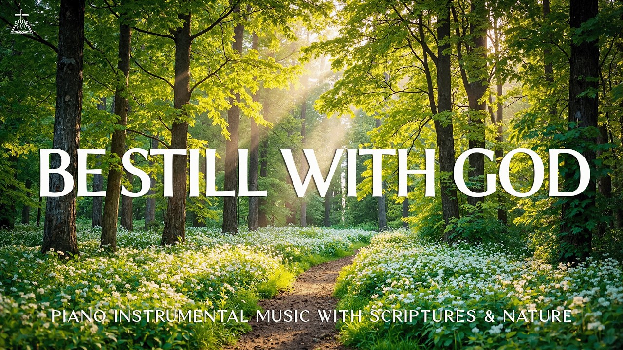 Be Still with God: Soaking Worship, Prayer Music & Healing Music With Scriptures 🌿 CHRISTIAN Piano