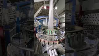 The origin factory of woven bags is producing white specification woven bag packaging