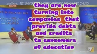 Diego Fusaro School As A Company With Debts And Credits Destruction Of Culture