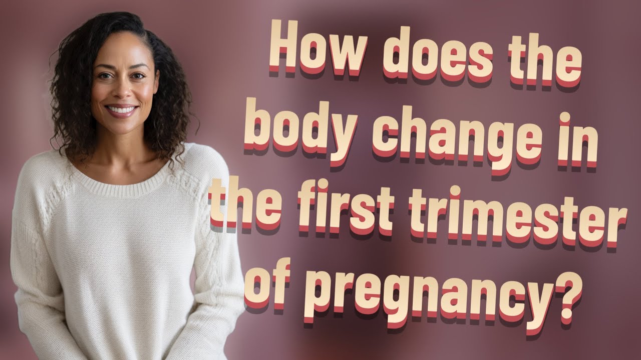 How does the body change in the first trimester of pregnancy? YouTube