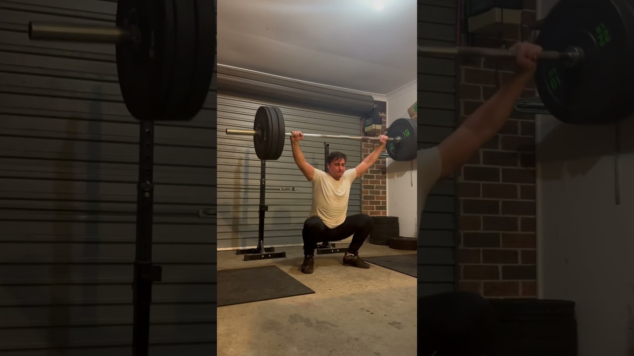 70kg Snatch Fail