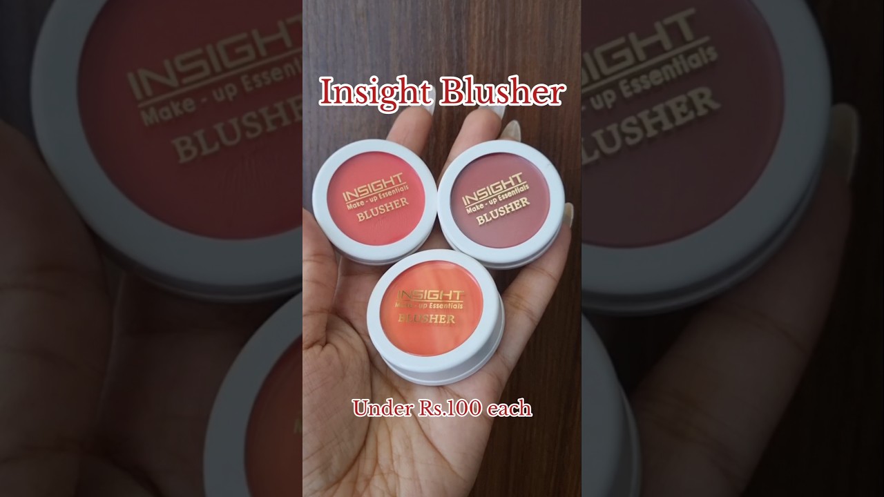Insight Blusher ✨️ | Best Affordable Blush Under ₹100 💕 | 