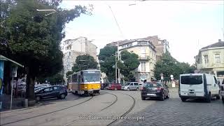 Sofia Tram Type Čkd Tatra T6B5 At Zhenski Pazar