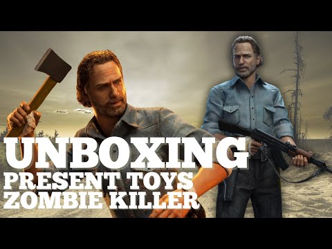 Unboxing the 1/6 scale Present Toys Zombie Killer action