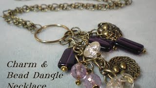Bead Dangle Necklace Video Tutorial 
