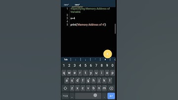 Find Memory Address Of Variable Using id (  ) #python #pythonprogramming #pythontutorial