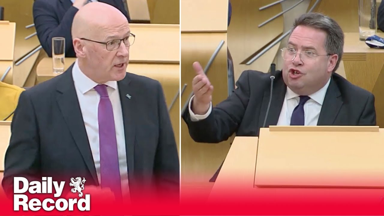 Winter Fuel Payments: Furious John Swinney blasts Tory MSP during First Minister's Questions