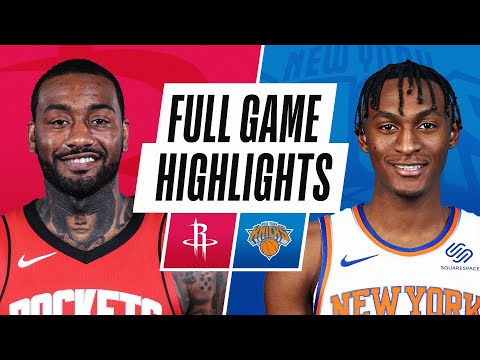 New York Knicks vs Houston Rockets | February 13, 2021