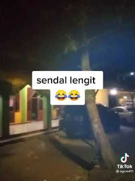 sendal aing geh lengit