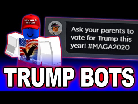 Video: Hackade Roblox-konton Sprider Trump-propaganda