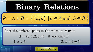 Binary Relations