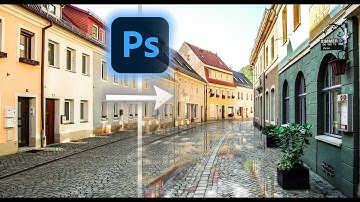 How to Create Realistic Puddles in Photoshop Speed Art