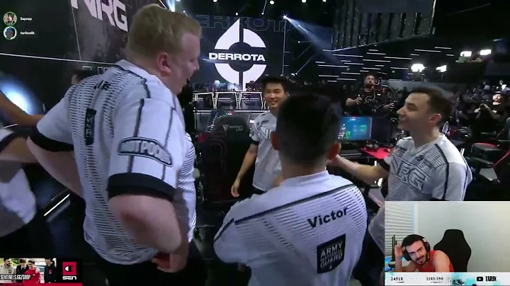 Tarik reacts to NRG beating EG and the tweets after 😂 #vct