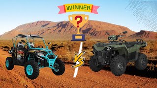 ATV VS UTV Comparison  / Side By Side VS Quad Bike Comparison  / WORLD VS