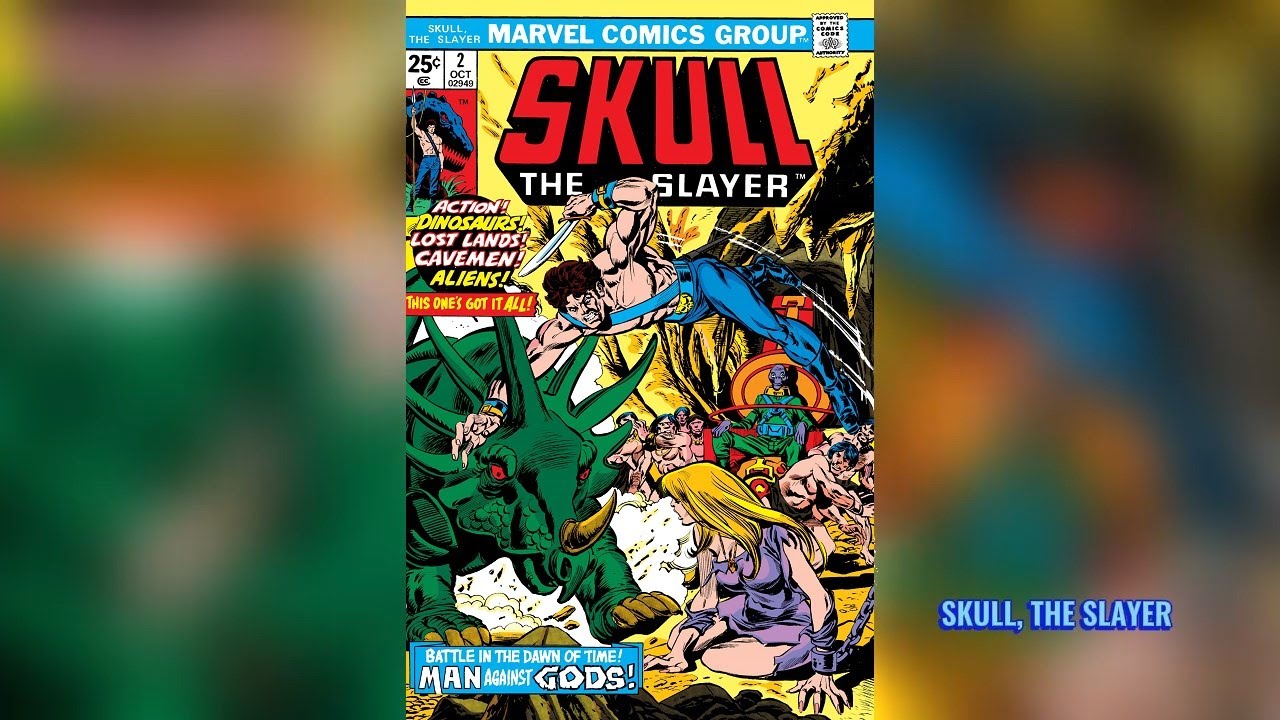 История комиксов Marvel: Skull, the Slayer #2 (ноябрь 1975 г.) 