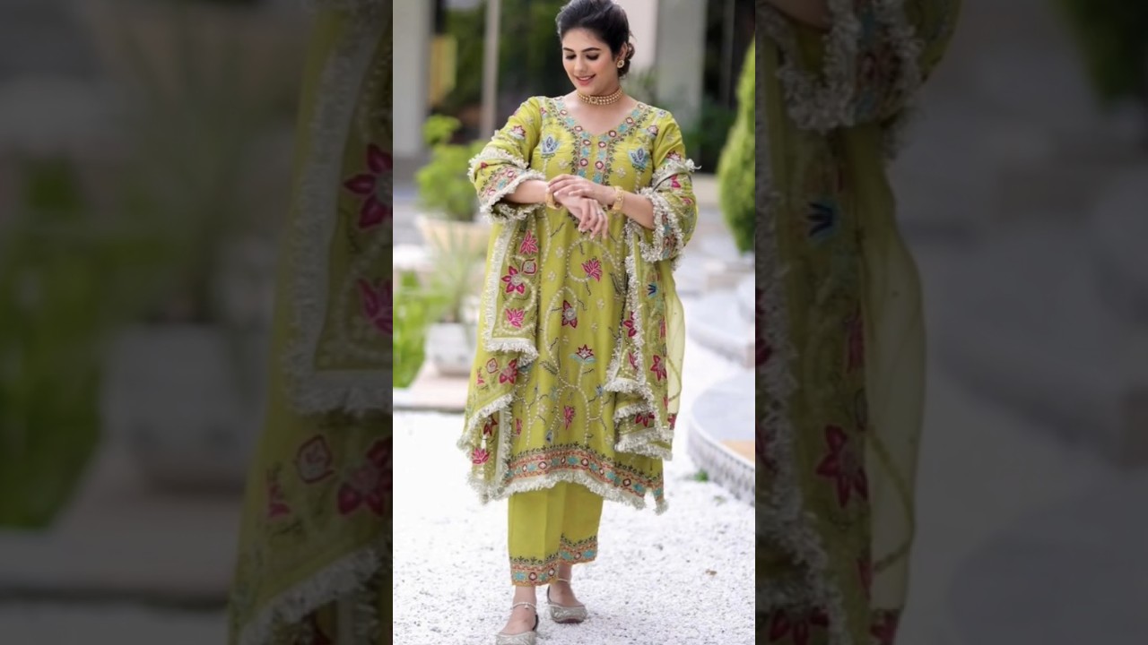 Trending instagram punjabi suits ☺️🥰 New collection! Trending design!