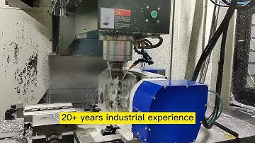 how does cradle type five axis machining center work