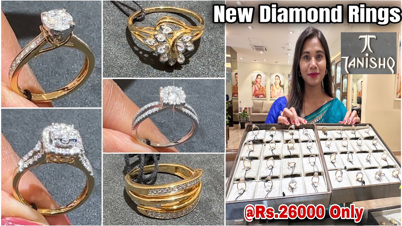 Tanishq New Beautiful Diamond Ring Designs With Price💕💍| Tanishq Diamond Ring Design 2025 With Price