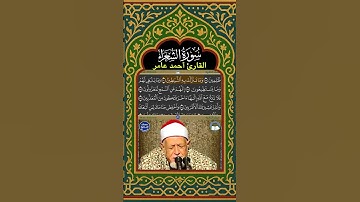 مَآ أَغۡنَىٰ عَنۡهُم مَّا كَانُواْ يُمَتَّعُونَ - سورة الشعراء - القارئ أحمد عامر