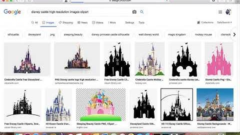 How to download image from google and upload into Cricut design space