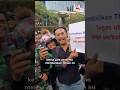 TNI hanya bisa senyum pada momen ini #tni #demo #viral