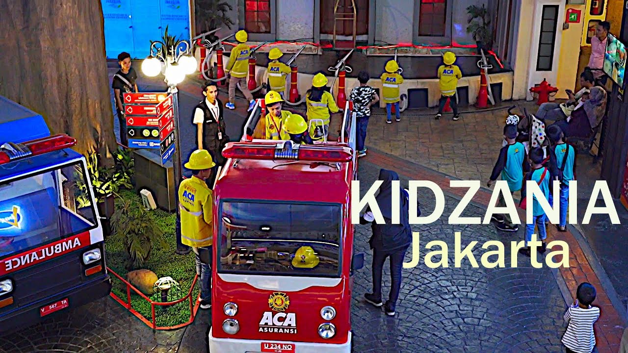 Kidzania Jakarta Dunia Imajinasi Anak Youtube
