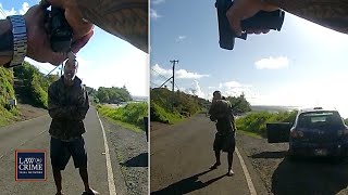 ‘Back the F**k Up’: Hawaii Man Tased, Shot by Cops After Refusing to Drop Machete screenshot 5