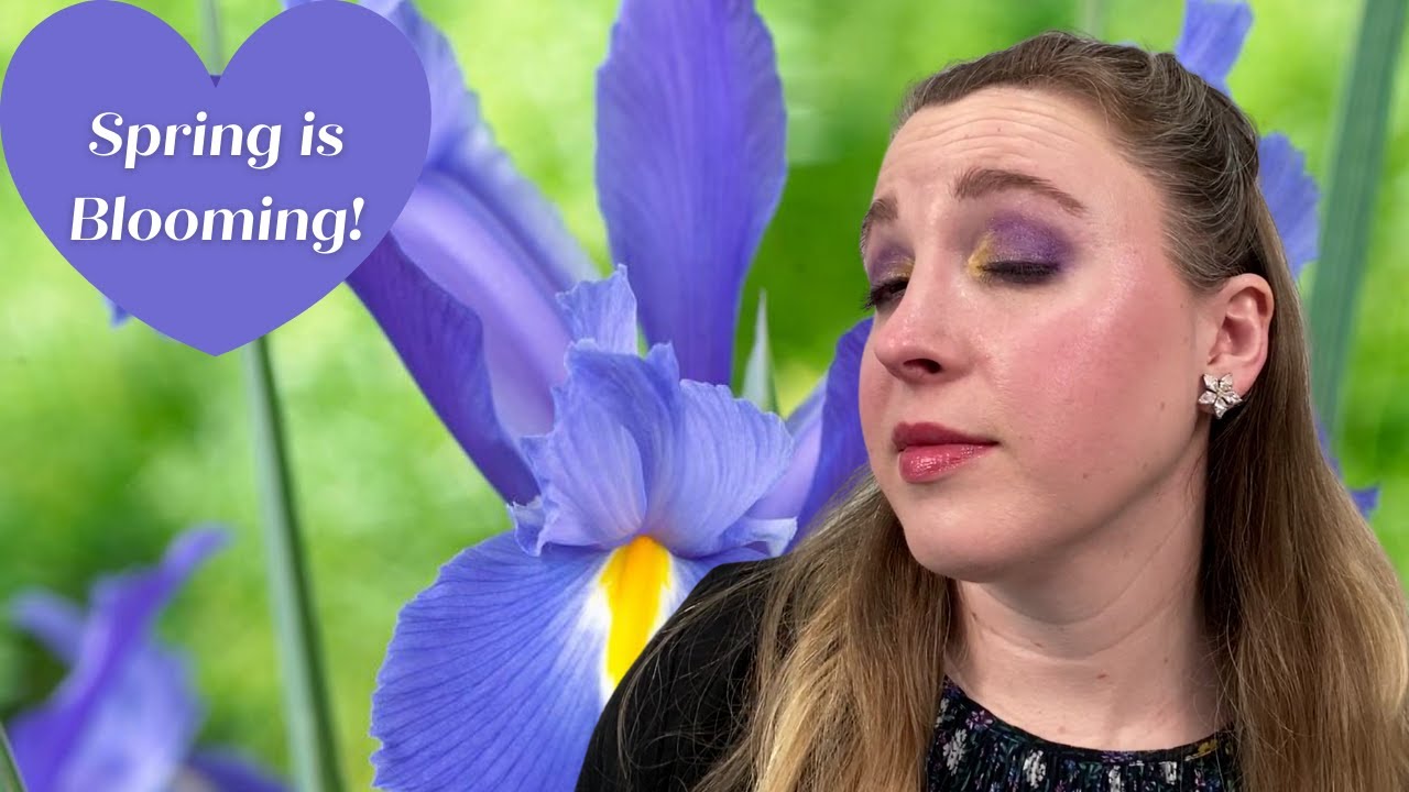 SPRING LUXURY MAKEUP LOOK 2021 - Inspired by a Beautiful Spring Flower