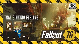 That Sinking Feeling | Fallout 76 [4K] PC | The Mire Hidden Side Quest | No Commentary - Ep. 113
