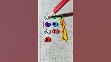 Draw a straight line connecting the numbers 1 to 11✍️👉 #drawing #line #maths #shorts