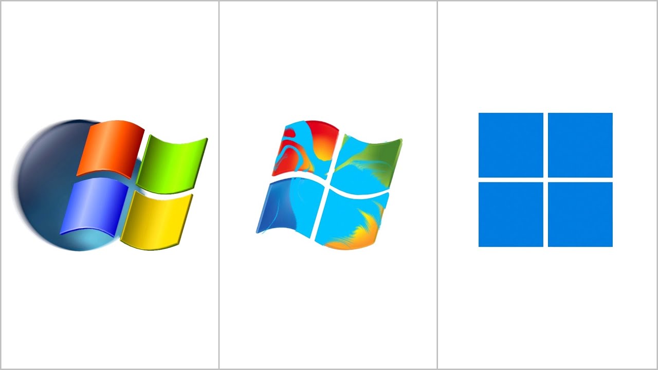 Windows Logo Evolution - YouTube