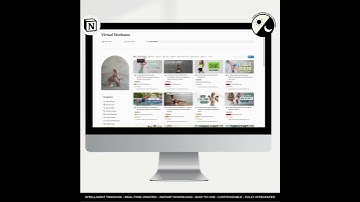 Notion Fitness Tracker Template #digitalplanner #notiontemplate