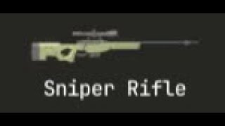 sniper only challenge