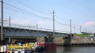 e235系 トウ01編成 試運転 鶴見川(外側) 2015/4/23