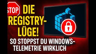 🛑 Die Registry-LÜGE! So stoppst du Windows-Telemetrie WIRKLICH 🔒