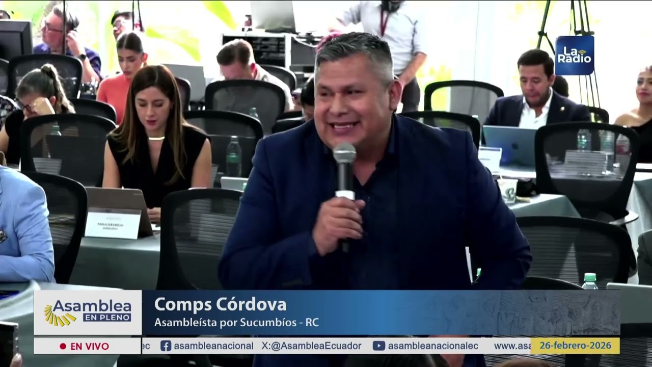 Asambleísta Comps Córdova - Sesión 074