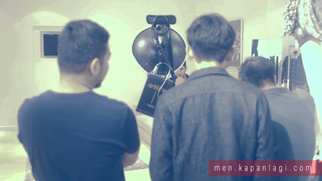 men.kapanlagi.com - Behind The Scene Photo Shoot Gandhi Fernando