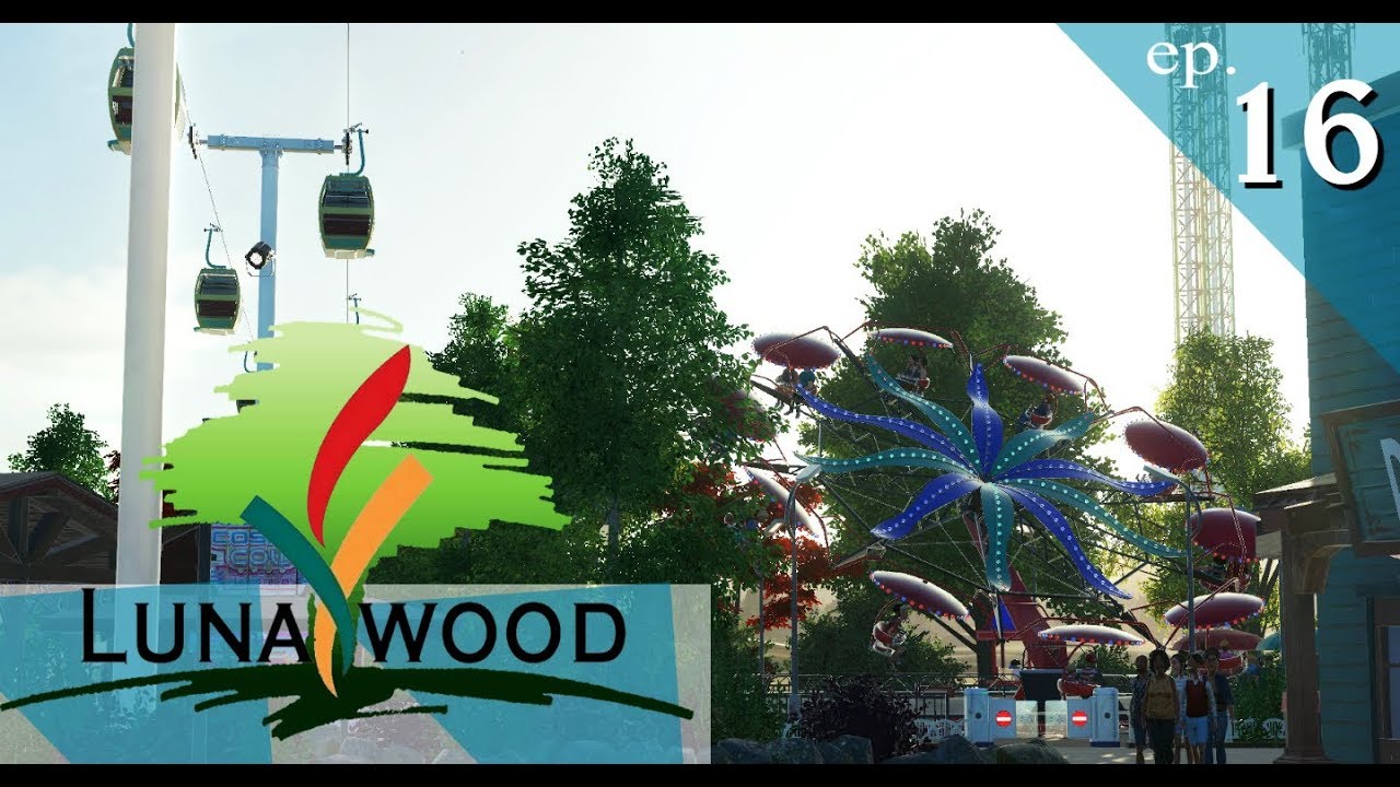 LunaWood | FishermanRCT Finishes the Main Street! | Planet Coaster Ep.16