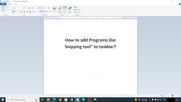 1-5-Add Snipping Tool on Taskbar