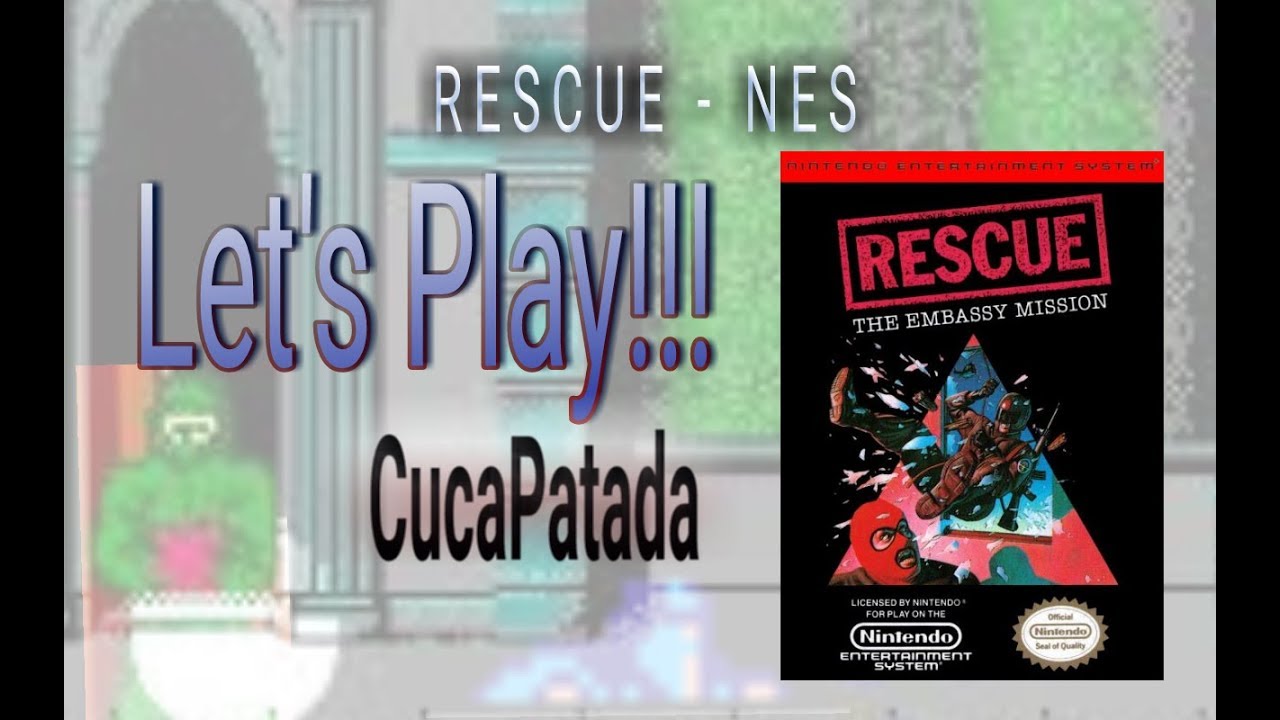 Rescue: The Embassy Mission - NES - Let's Play - Level: Easy