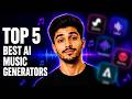 Top 5 Best AI Music Generators in 2026