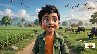Rudra Visits His Beautiful Village 🌿 | Kids Vlog | 3D Animated Adventure | Episode 1