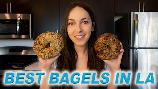 Finding the BEST BAGELS in Los Angeles