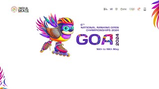 DAY1 - ROAD RACES - 6TH RANKING ROLLER SKATING CHAMPIONSHIP 2024 - GOA