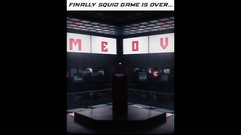 Squid Game End ☠️