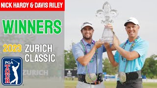 Nick Hardy and Davis Riley | PGA Tour 2023 Zurich Classic Winners Press Conference Interview ⛳