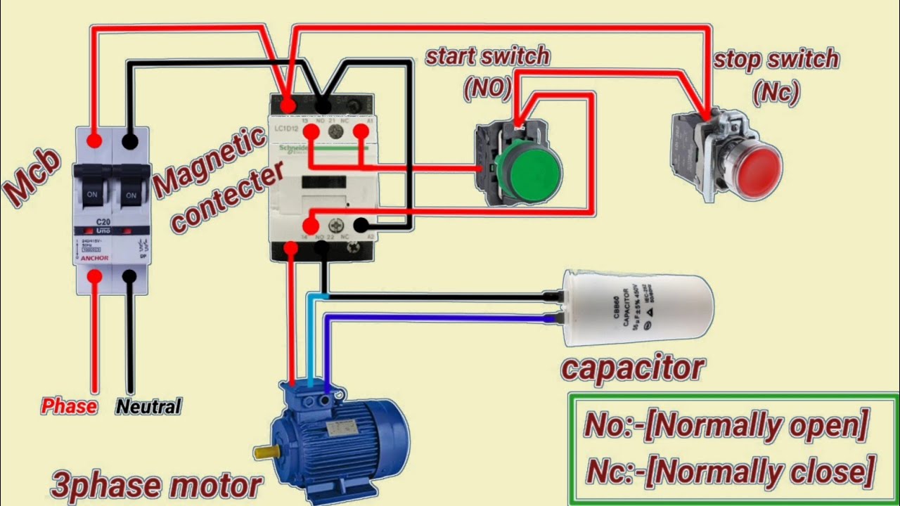 How To Run 3phase Motor On Single PhaseRunning A 3 Phase 