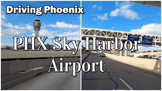 Driving In Phoenix 4K | Driving Tour In-Depth Sky Harbor Airport Fall 22 screenshot 5